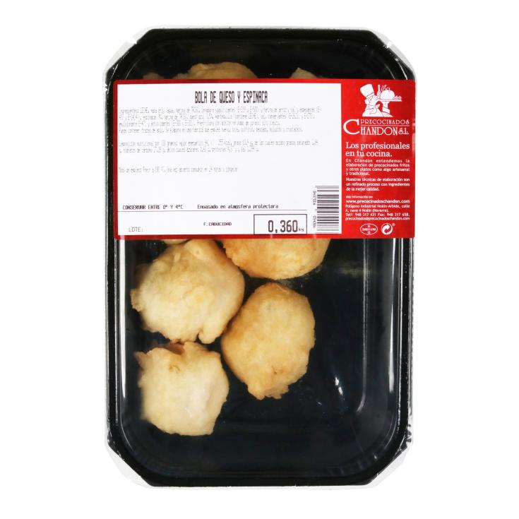 Bolas de Queso y Espinaca Chandon - 360g Bolas de Queso y Espinaca Chandon - 360g