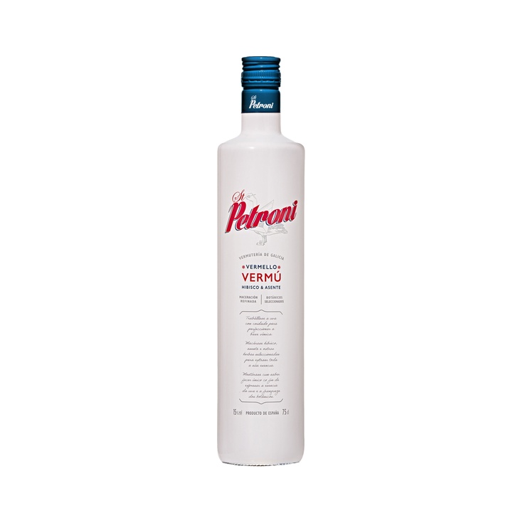 Vermut rojo 100% albariño de Galicia botella   75 cl