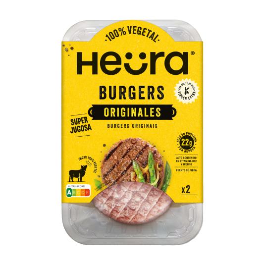 Hamburguesas Originales 100% Vegetal Heura - 2x220g