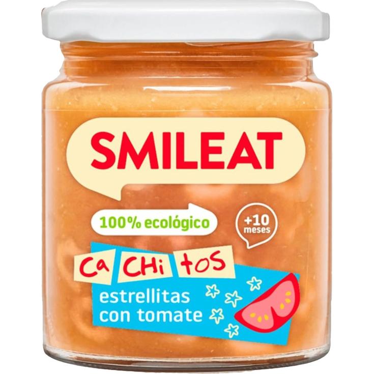 Potito de Pasta con tomate Smileat - 230gr - E.leclerc Pamplona