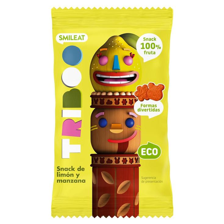 Snack de limón y manzana