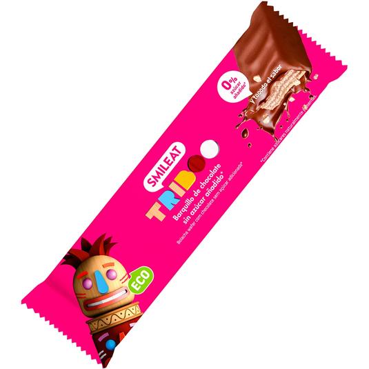 Barquillo de chocolate sin azúcar
