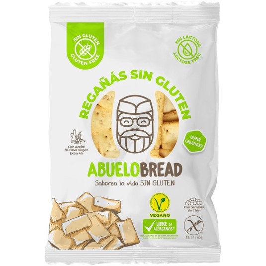 Regañas con semilla de chía sin glúten