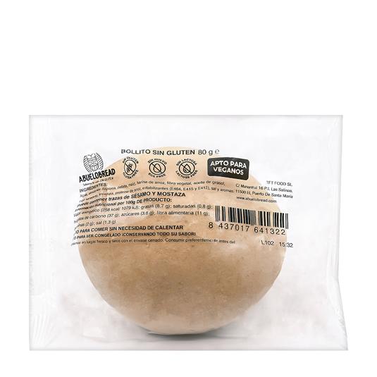 Bollito de pan sin glúten y sin lactosa bolsa 80 g
