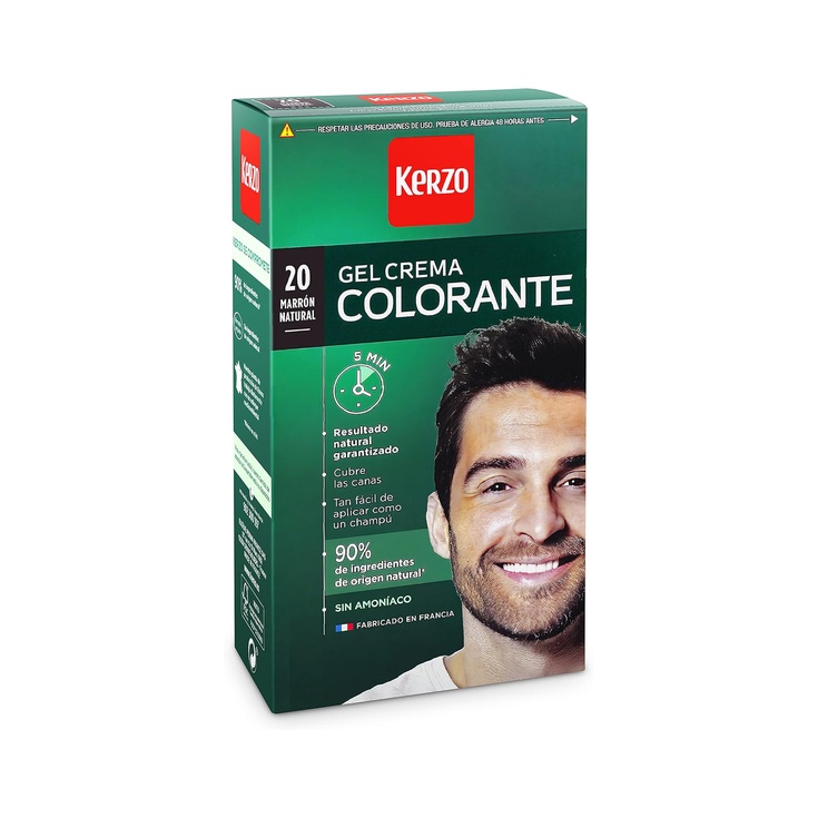 Kerzo Tinte para Hombre Nº 20, marrón natural, 1