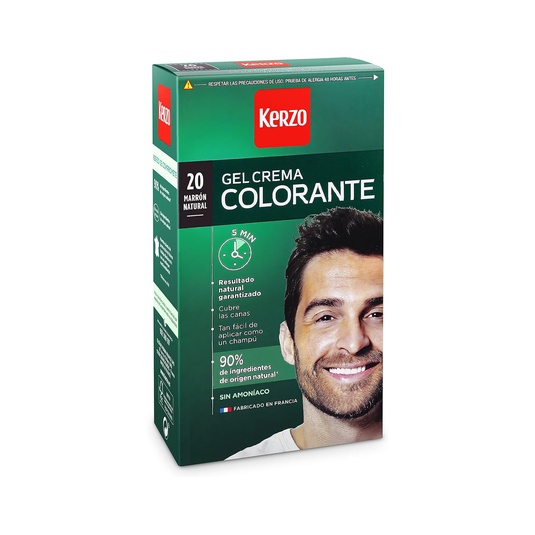 Kerzo Tinte para Hombre Nº 20, marrón natural, 1