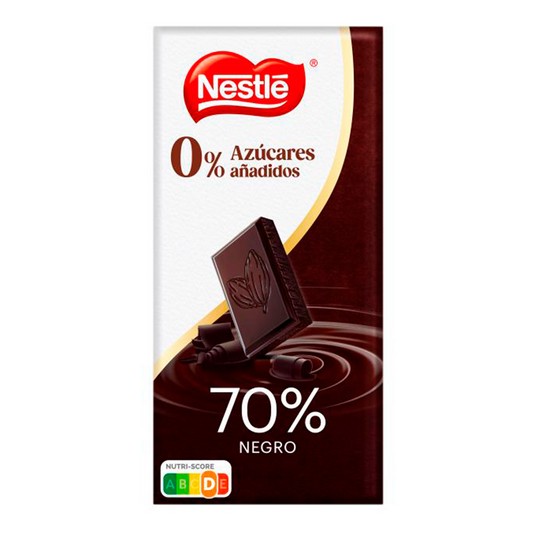 Chocolate 70% negro sin azúcar Nestlé - 115g