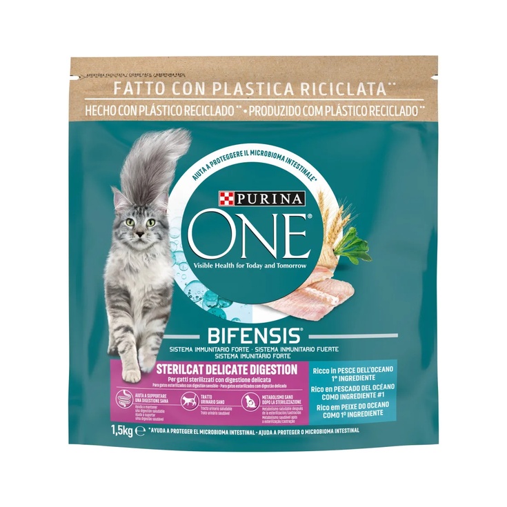 Purina One Gato Esterilizado Delicate Pescado
