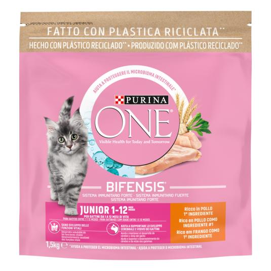 Pienso para gatos cachorros con pollo - Purina - 1,5kg