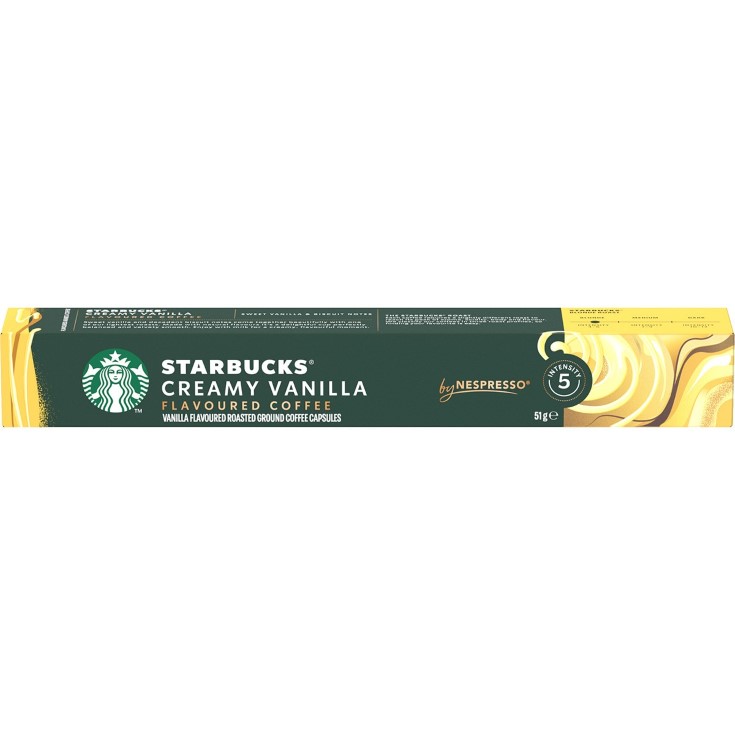 Cápsulas de café con vainilla - 10 uds