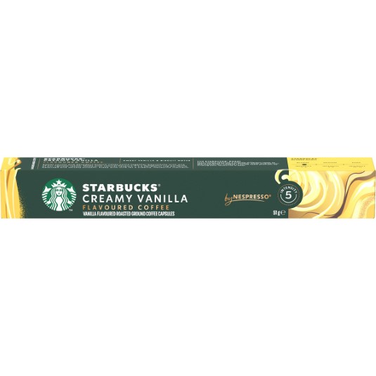 Cápsulas de café con vainilla - 10 uds