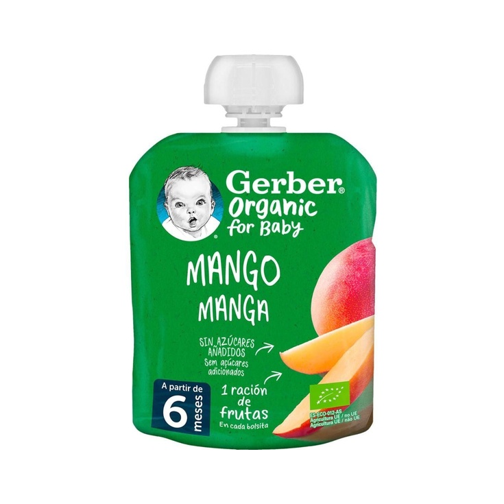Pouches Bio Mango Gerber