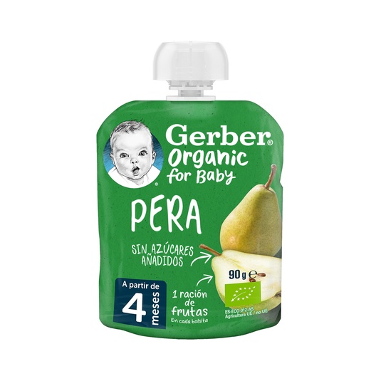 Pouches Bio Pera Gerber