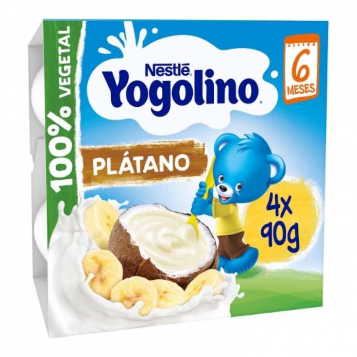 Yogolino coco y plátano - 4x90g