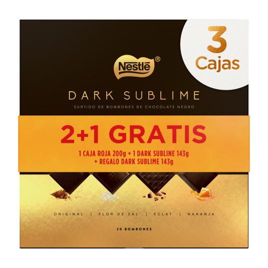 Surtido de Bombones de Chocolate Negro - Nestlé - 486g