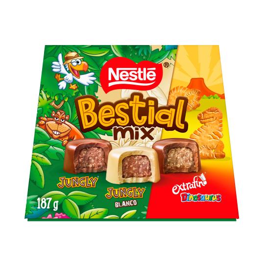 Bombones Bestial Mix Jungly - Nestlé - 187g