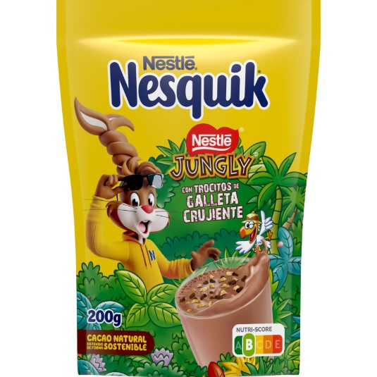 Cacao soluble con trozos de galleta Jungly - 200g