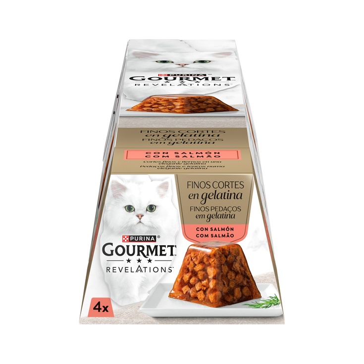 Alimento Húmedo Para Gatos Gelatina Salmón