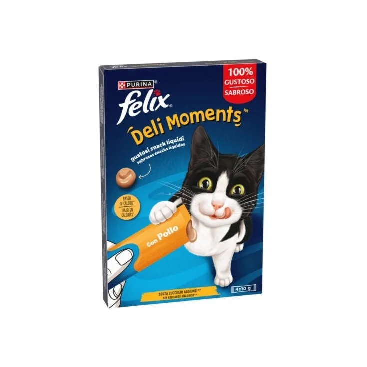 SNACK LÍQUIDO PARA GATOS DE POLLO