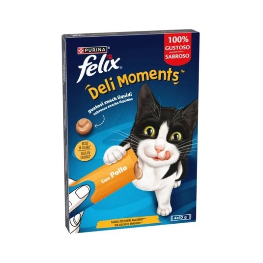 SNACK LÍQUIDO PARA GATOS DE POLLO