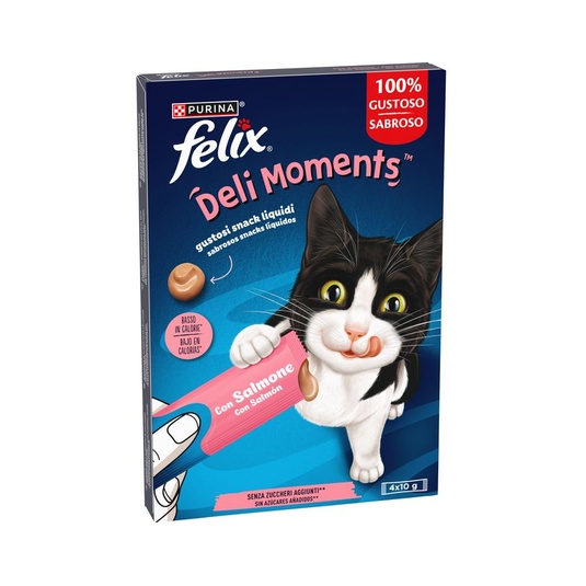 SNACK LÍQUIDO PARA GATOS DE SALMÓN