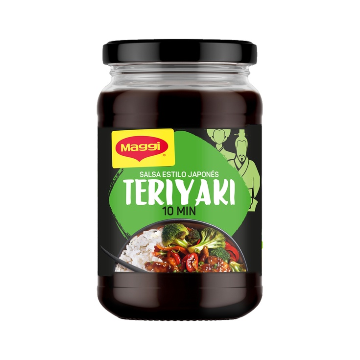 Salsa estilo japonés Teriyaki bote 355 g