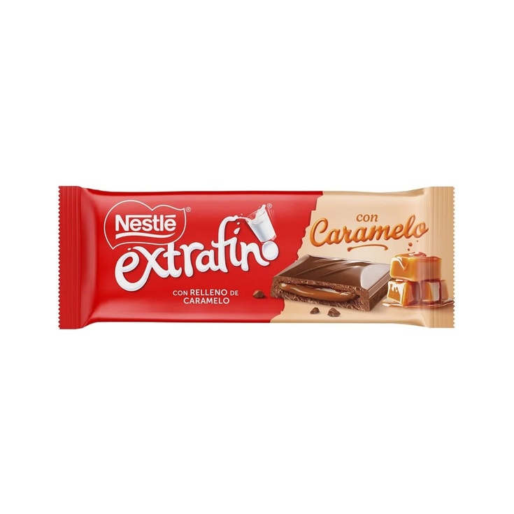 Chocolate extra fino con caramelo