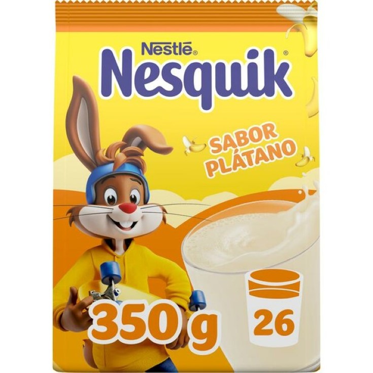 Cacao instantáneo Nesquik sabor plátano - 350g
