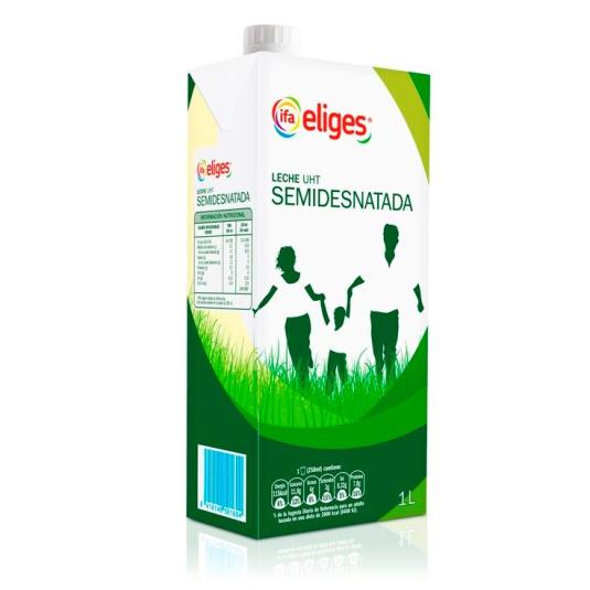 Leche Semidesnatada - Eliges - 1l