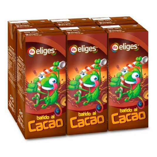 Batido de cacao - Eliges - 6x200ml