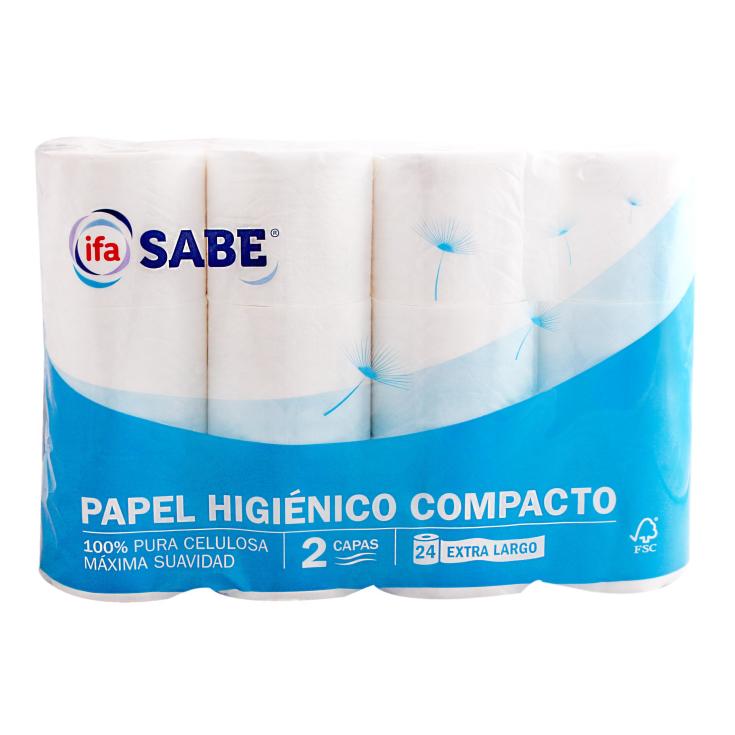 Papel Higiénico Comp. 2 Capas 24 uds