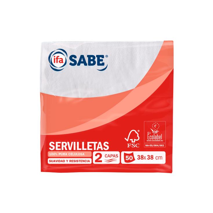 Servilletas Blancas 2 Capas 50 uds