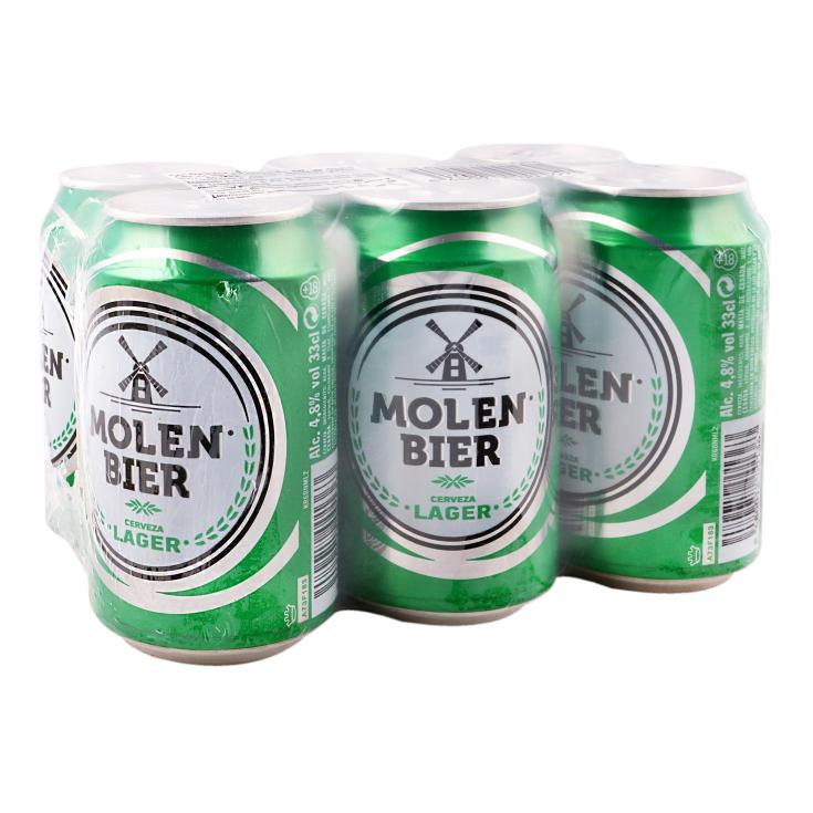 Cerveza Rubia 6x33cl Cerveza Rubia 6x33cl
