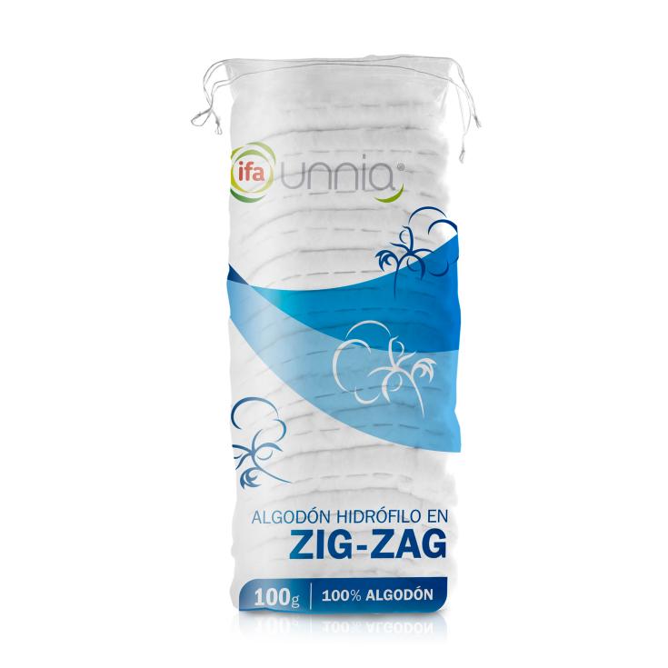 Algodón Zig Zag - Unnia - 100g