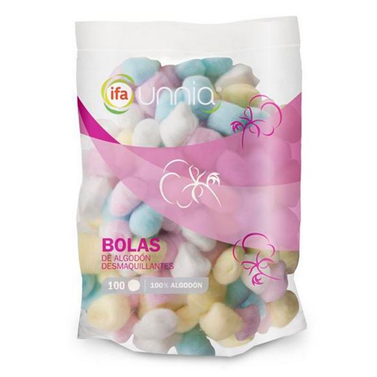 Bolas de Algodón Desmaquillantes 100 uds