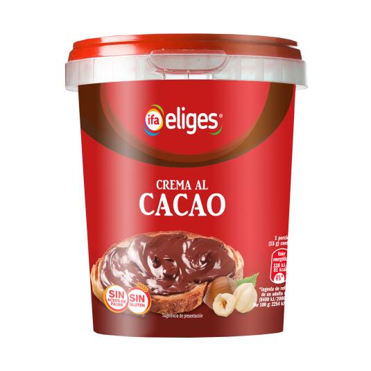 Crema de cacao con avellanas - Eliges - 500g