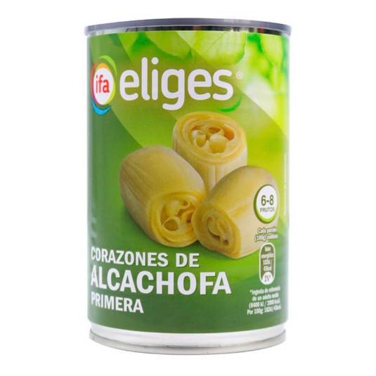 Corazones de alcachofa 6/8 piezas - Eliges - 240g
