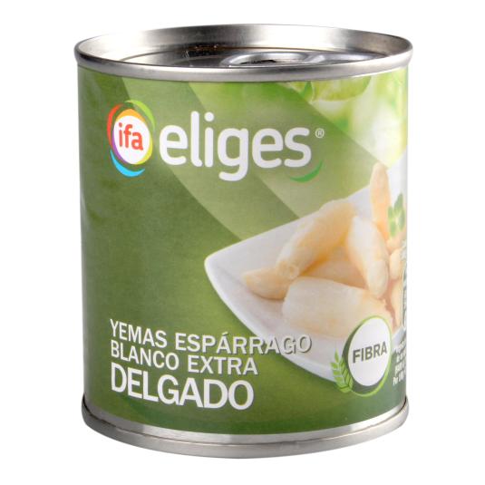 Yemas espárrago blanco extra delgado - Eliges - 135g