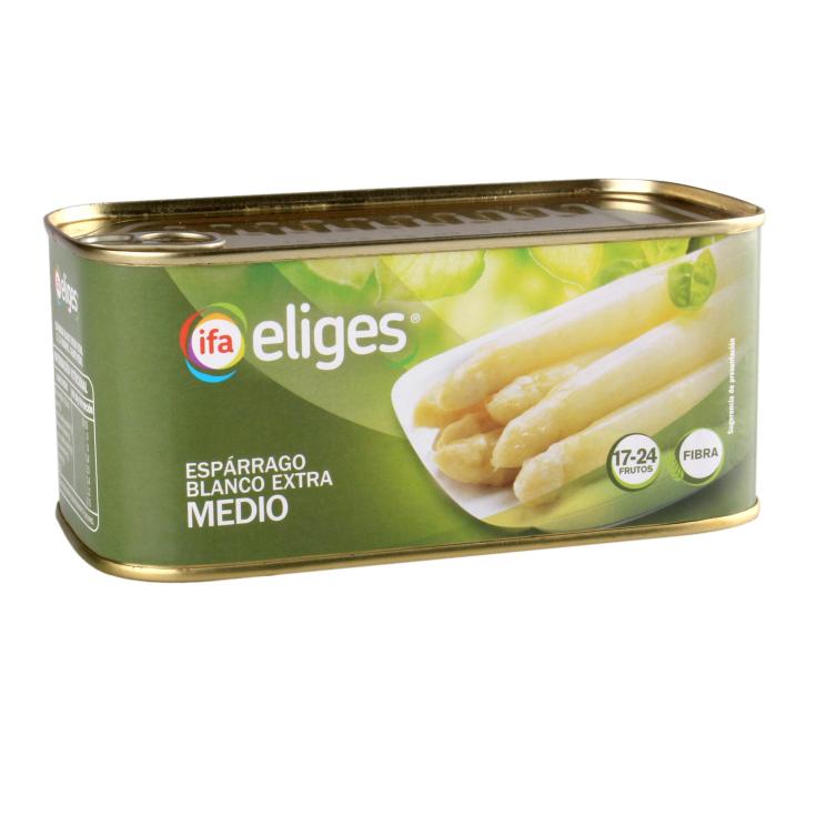 Espárrago blanco extra medio 425g