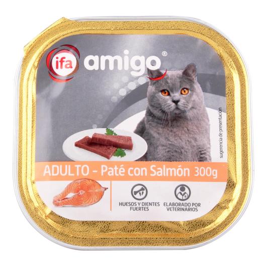 Paté gato salmón 300g