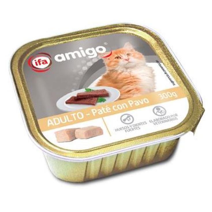 Paté gato pavo 300g