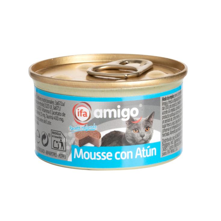 Lata gato mousse atún 85g