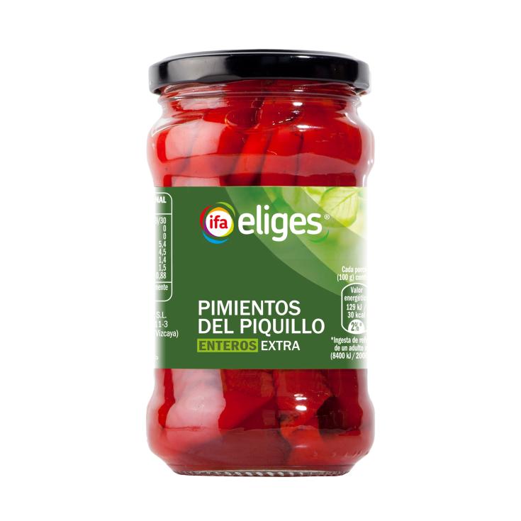 Pimientos del piquillo extra entero - Eliges - 220g Pimientos del piquillo extra entero - Eliges - 220g