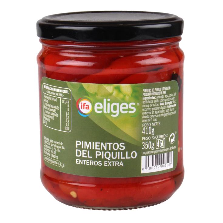 Pimientos del piquillo enteros 350g