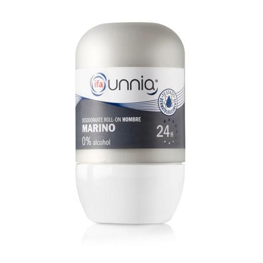 Desodorante roll-on hombre perfume marino - Unnia - 75ml
