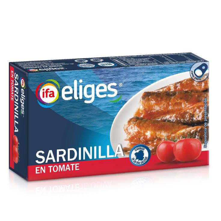 Sardinillas en tomate - Eliges - 62g Sardinillas en tomate - Eliges - 62g
