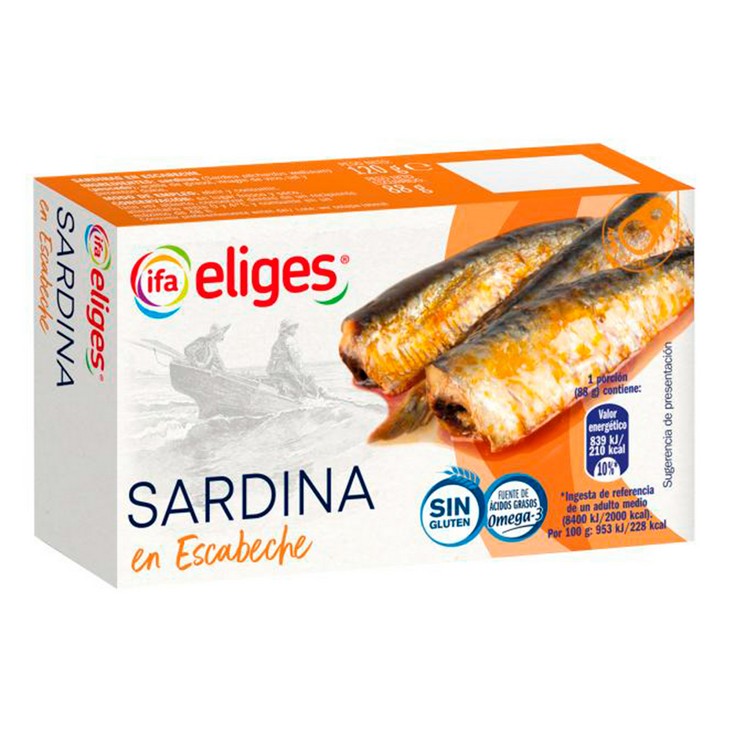 Sardinas en escabeche - Eliges - 120g Sardinas en escabeche - Eliges - 120g