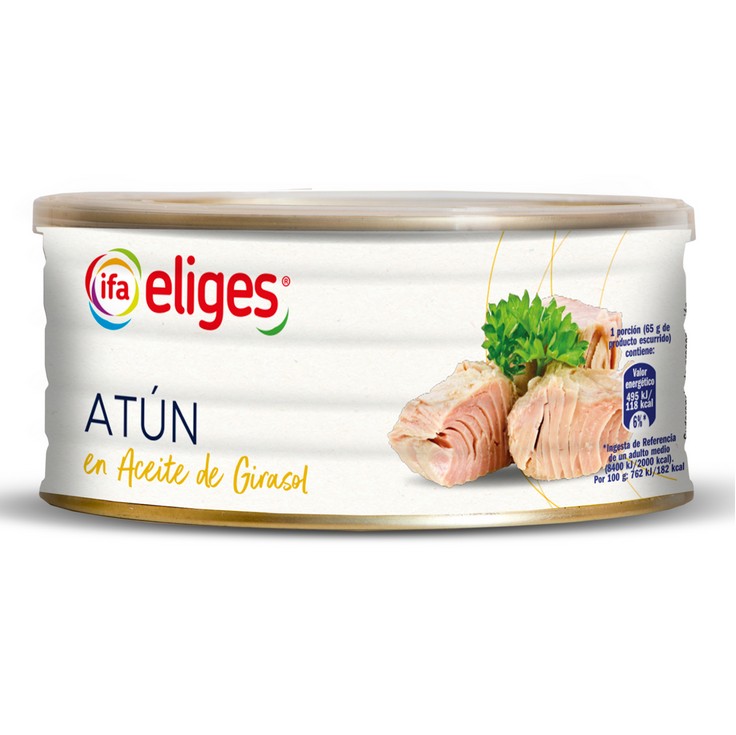 Atún en aceite vegetal - Eliges - 650g Atún en aceite vegetal - Eliges - 650g