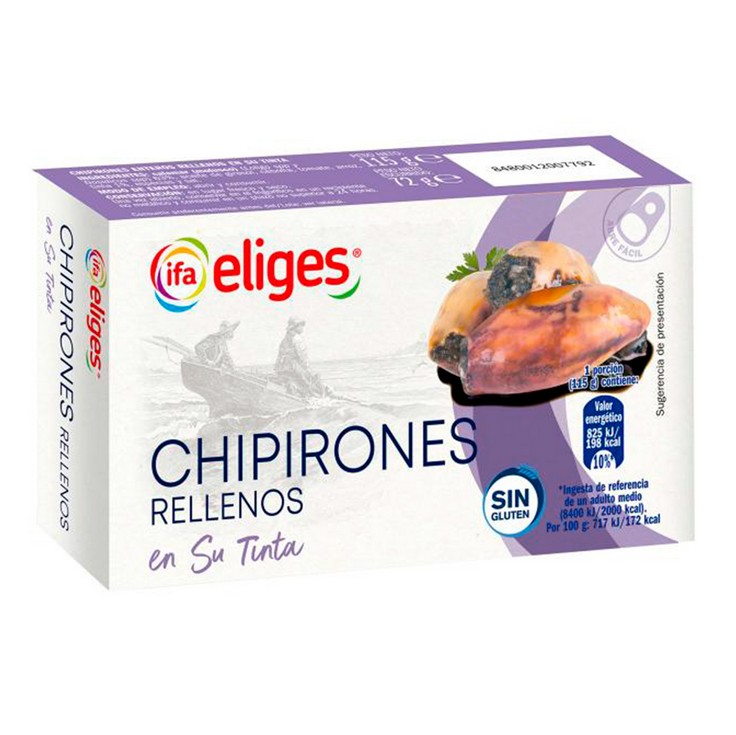 Chipirones en su tinta - Eliges - 72g Chipirones en su tinta - Eliges - 72g