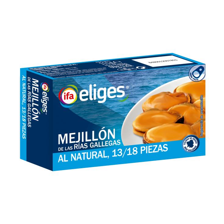 Mejillones al Natural de las Rías Gallegas - Eliges - 69g